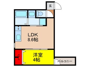 H-maison加美正覚寺XIの物件間取画像